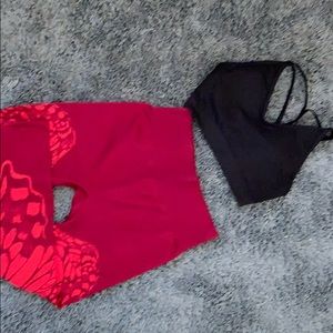 Fabletics Amethyst Seamless Sports Bra.